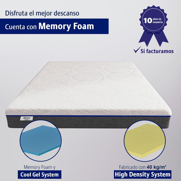 Colchón Confort Memory Foam