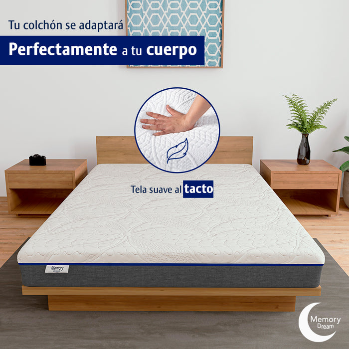 Colchón Confort Memory Foam