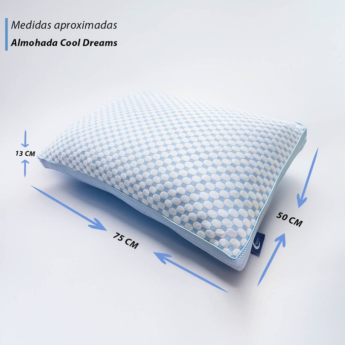 Almohadas de Cama tamaño King para Dormir, Almohadas Ajustables de Memory Foam, firmeza Media para Dormir de Espalda y de Lado, Almohadas ortopedicas