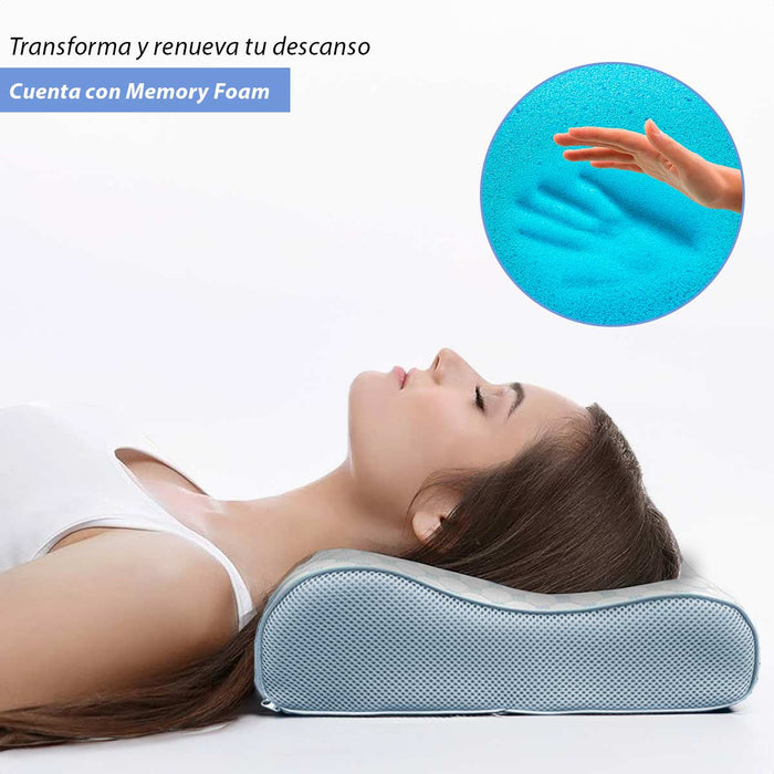 Almohada ergonomica memory shops foam