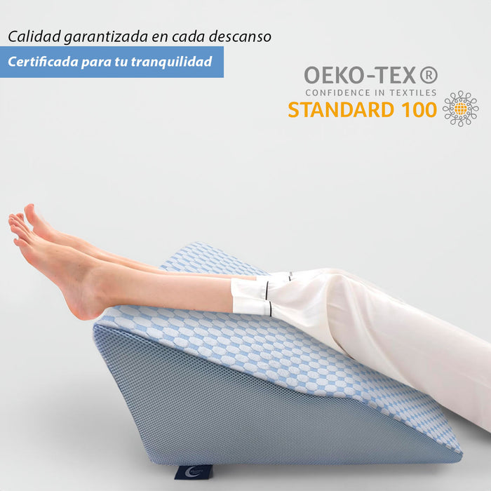 Almohadas para elevación de piernas, Almohadas de Memory Foam, Almohada para piernas, ortopedicas