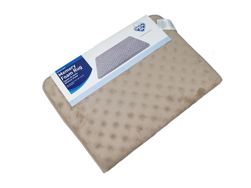 Tapete de Baño Memory Foam Rug Taupe